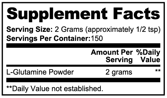Premium L-Glutamine Powder