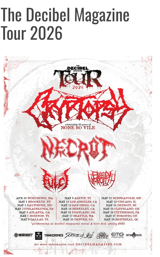 Decibel Magazine Tour Admat
