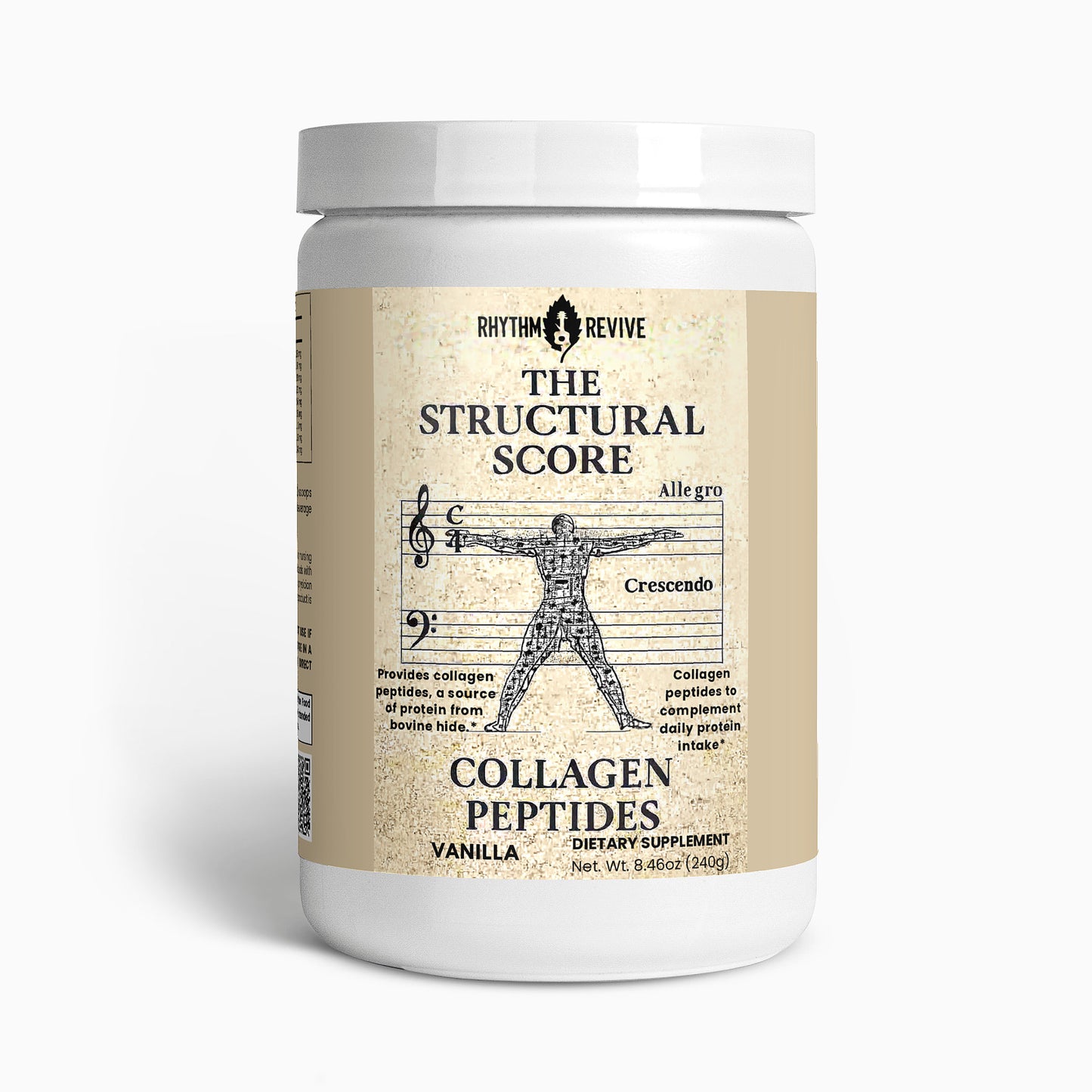 Grass-Fed Collagen Creamer (Vanilla)